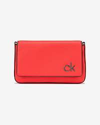Calvin Klein červená crossbody kabelka Ew Flap