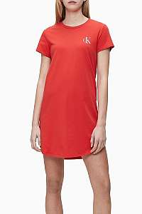 Calvin Klein červené domáce šaty S/S Nightdress