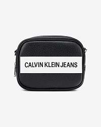 Calvin Klein čierna crossbody kabelka Camera