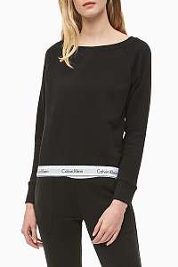 Calvin Klein čierna dámska mikina Top Sweatshirt