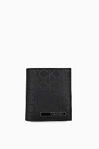 Calvin Klein čierna pánska peňaženka Industrial Mono Mini Coin Black