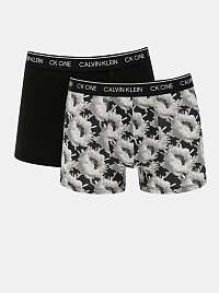 Calvin Klein čierne 2 pack boxeriek Trunk 2PK