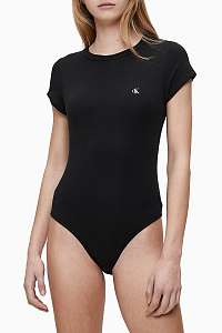 Calvin Klein čierne body Bodysuit S/S 
