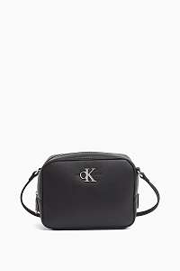 Calvin Klein čierne crossbody kabelka CKJ Monogram HW Camera Bag