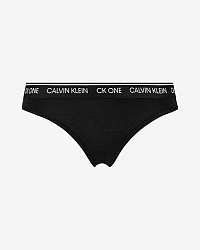 Calvin Klein čierne dámske tangá One