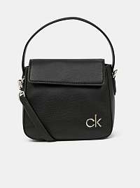 Calvin Klein čierne kabelka Hobo W/Flap