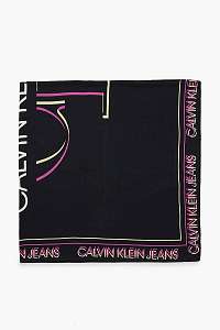 Calvin Klein čierne šatka Glow Scarf