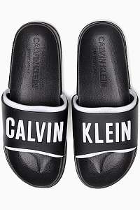 Calvin Klein čierne šľapky Slide Intense Power