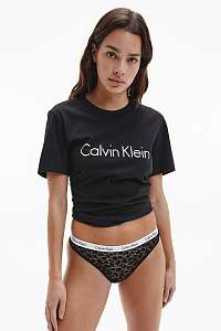 Calvin Klein čierne tangá Brazilian