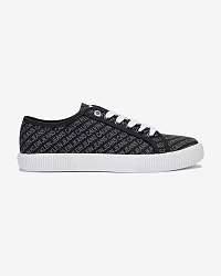Calvin Klein čierne tenisky Vulcanized