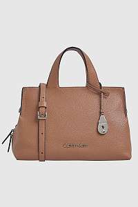 Calvin Klein hnedá kabelka Neat tote MD