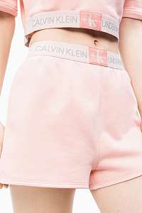 Calvin Klein lososové kraťasy Sleep Short