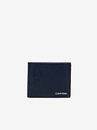 Calvin Klein modré kožená pánska peňaženka