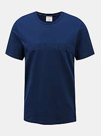 Calvin Klein modré pánske tričko S/S Crew Neck