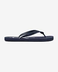 Calvin Klein modré žabky Beach Sandal Monogram