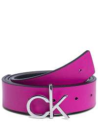 Calvin Klein obojstranný opasok Black&Magenta