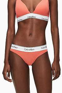 Calvin Klein oranžové tangá Thong