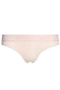 Calvin Klein púdrové tangá Thong - XL