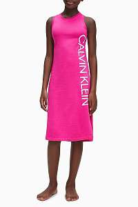 Calvin Klein ružové dievčenské šaty Tank Dress