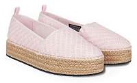 Calvin Klein ružové espadrilky Espadrille Wedge