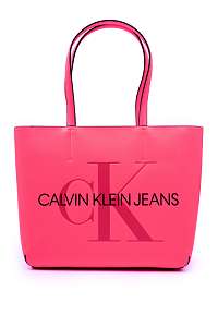 Calvin Klein ružové kabelka Shopper Fluo Pink