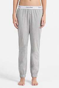 Calvin Klein sivé domáce nohavice Jogger