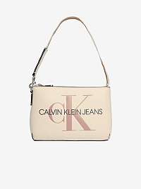 Calvin Klein smotanové/krémové kabelka