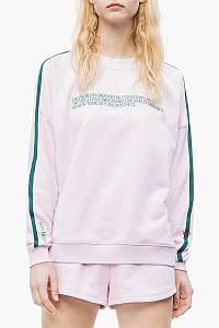 Calvin Klein svetlo ružová mikina L/S Sweatshirt - XL
