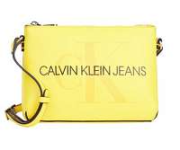 Calvin Klein žlté crossbody kabelka Camera Pouch