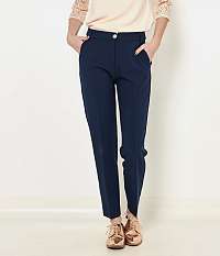 CAMAIEU modré straight fit nohavice
