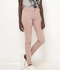 CAMAIEU púdrové slim fit nohavice