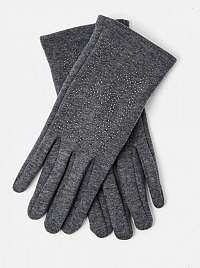 CAMAIEU sivé dámske rukavice