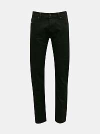 Černé pánske slim fit rifle Diesel