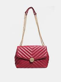 Červená crossbody kabelka Bessie London