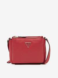 Červená crossbody kabelka Guess Becca