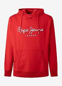 Červená pánska mikina Pepe Jeans George