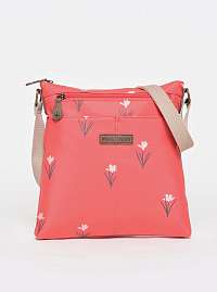 Červená vzorovaná crossbody kabelka Brakeburn