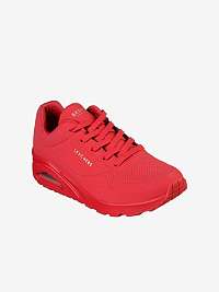 Červené dámske tenisky Skechers