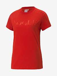 Červené dámske tričko Puma x VOGUE