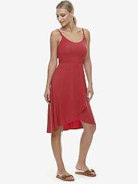 Červené melírované šaty Ragwear Finesa