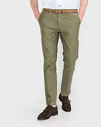Chino nohavice pre mužov Scotch & Soda - zelená