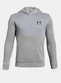 Chlapčenská šedá mikina Under Armour