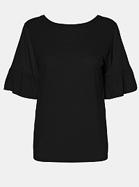 Čierna blúzka VERO MODA Violetta