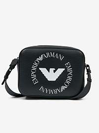 Čierna crossbody kabelka Emporio Armani