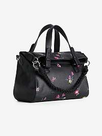 Čierna dámska kvetovaná kabelka Desigual Little Bia Loverty