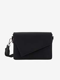 Čierna malá crossbody kabelka Pieces Valle