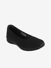 Čierne baleríny Skechers