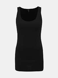 Čierne basic tielko VERO MODA Maxi