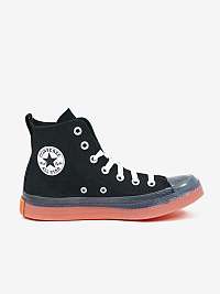Čierne členkové tenisky Converse