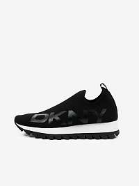 Čierne dámske slip on tenisky DKNY Azer